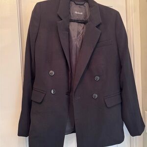 Women’s Madewell double breasted blazer